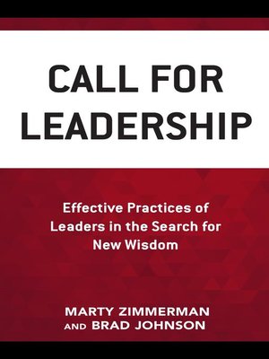 cover image of Call for Leadership